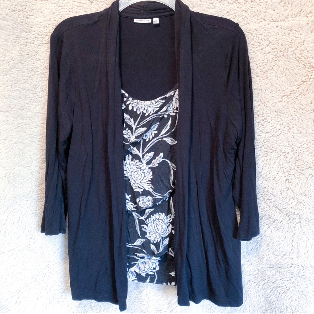 EUC Croft & Barrow Soft Light Wgt Shirt Combo